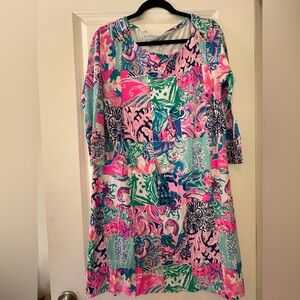 Lilly Pulitzer Pastel Floral Dress